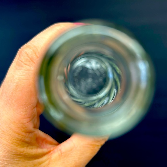 Retro WISHING WELL  10oz clear swirl pop bottle - Picture 5 of 6